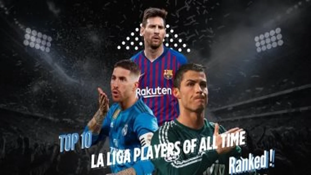 أرقام قياسية.. ميسي ورونالدو يتصدران قائمة أفضل 10 أساطير في الدوري الإسباني